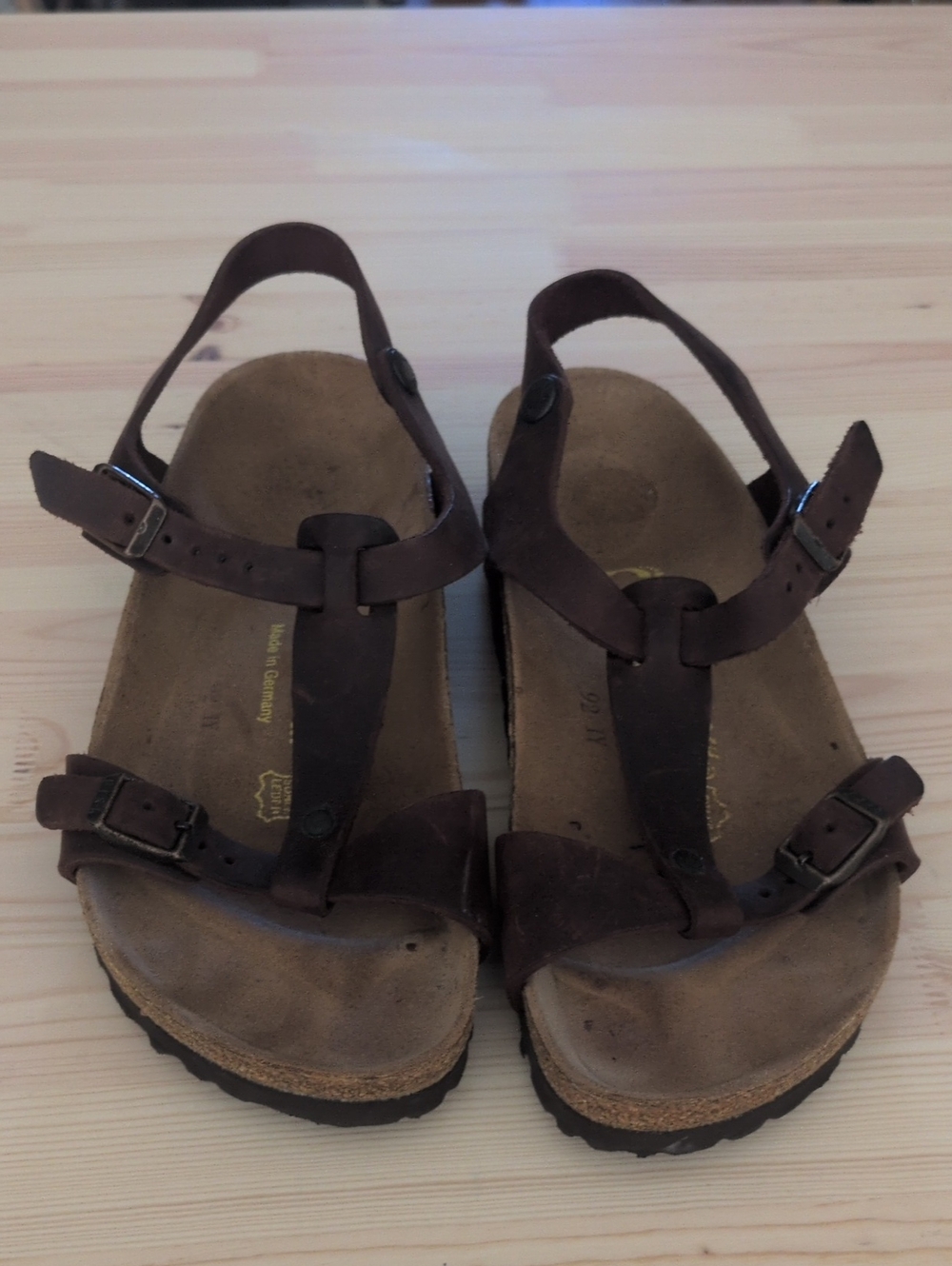 Birkenstock Odessa Brown Leather